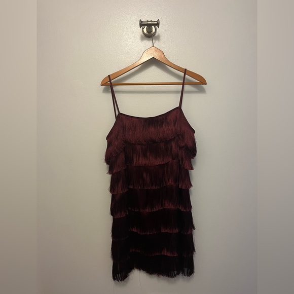 MANGO | Cami Layered Fringe Dress - Picture 2 of 5